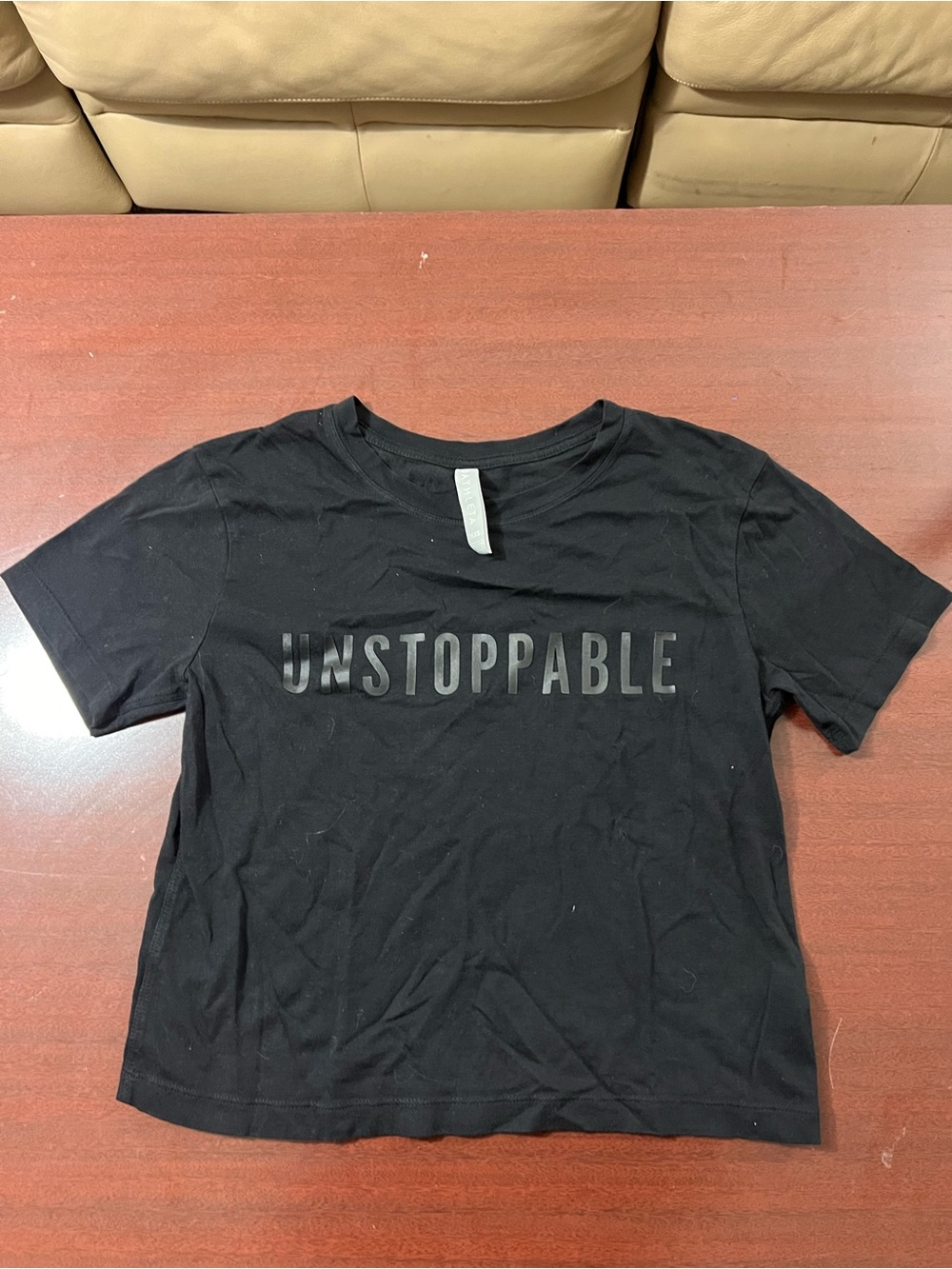 Athleta Black Crewneck Tee